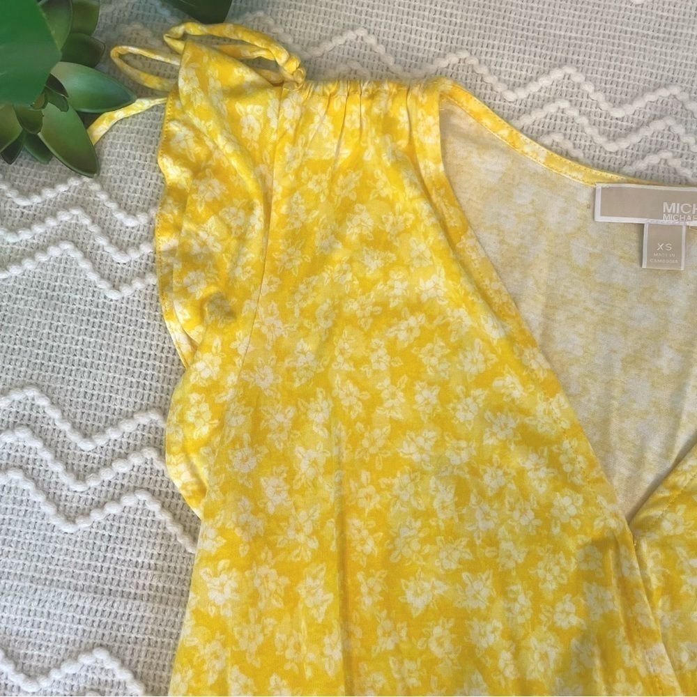 NWOT | Slight flaws | Michael Kors Womens Peplum Blouse - Picture 3 of 9